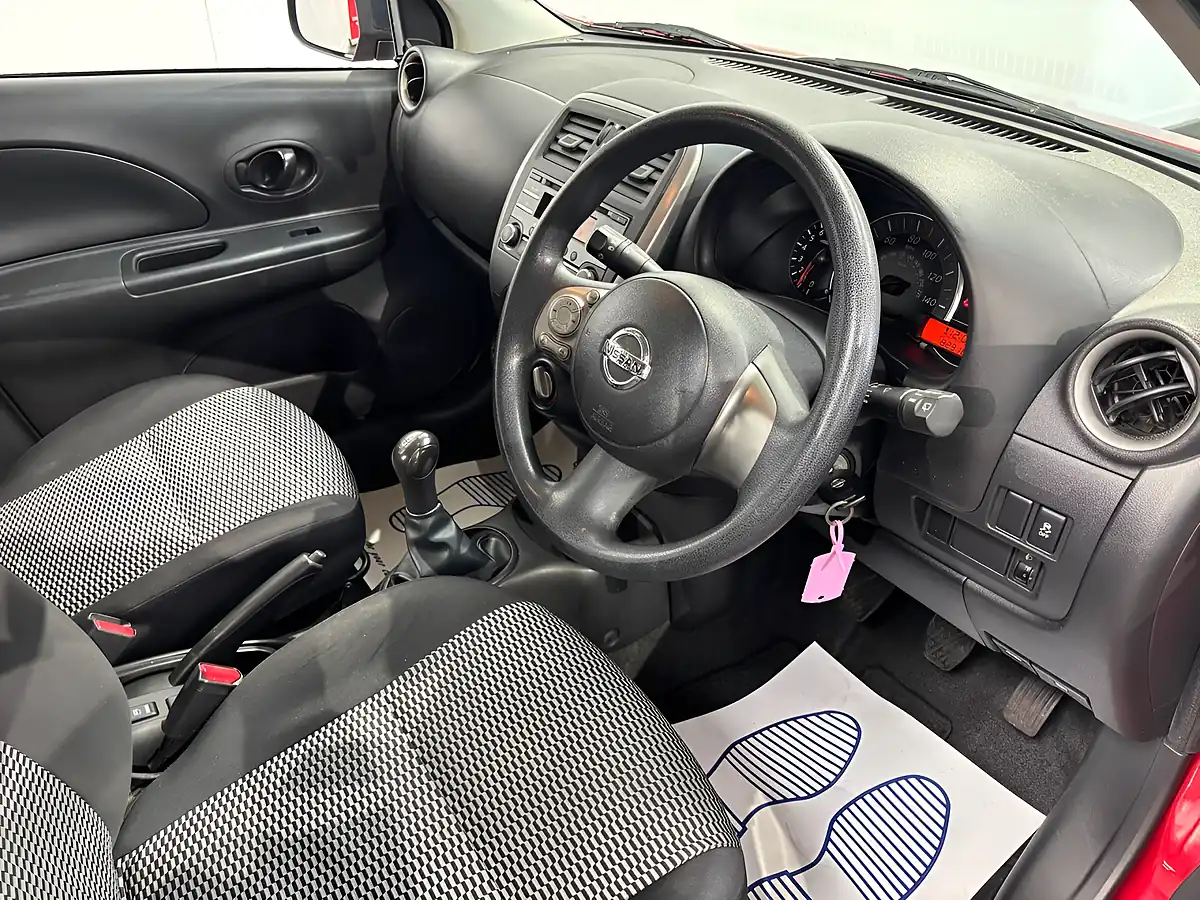 Used 2014 Nissan Micra Visia Shiraz Red - Interior and Exterior details 13