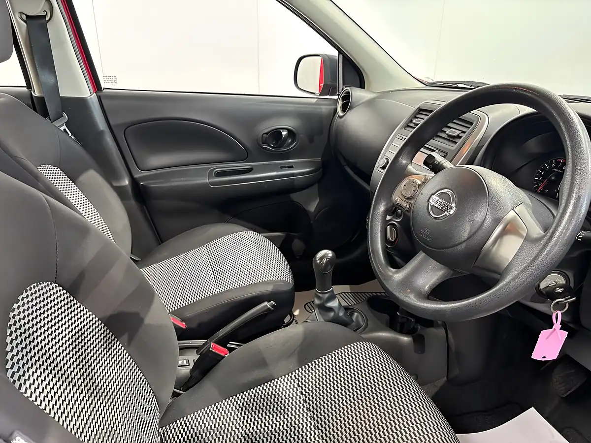 Used 2014 Nissan Micra Visia Shiraz Red - Interior and Exterior details 14