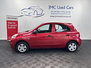 Used 2014 Nissan Micra Visia Shiraz Red - Interior and Exterior details 2