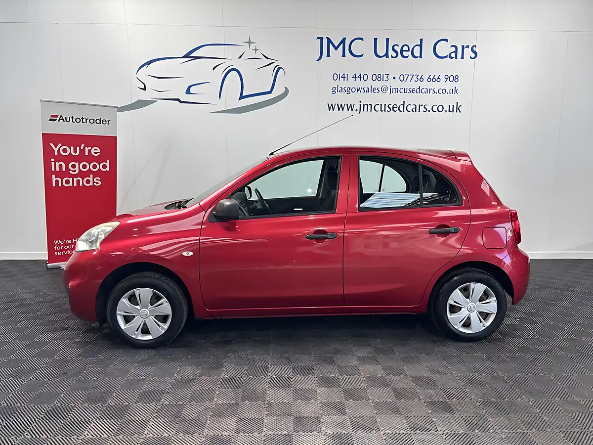 Used 2014 Nissan Micra Visia Shiraz Red - Interior and Exterior details 2