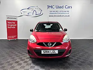 Used 2014 Nissan Micra Visia Shiraz Red - Interior and Exterior details 3