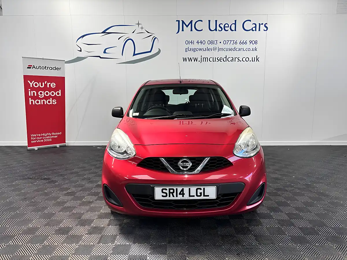Used 2014 Nissan Micra Visia Shiraz Red - Interior and Exterior details 3