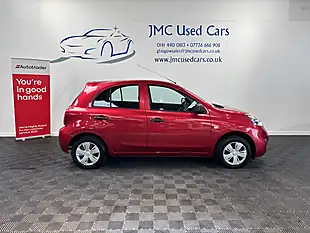 Used 2014 Nissan Micra Visia Shiraz Red - Interior and Exterior details 4