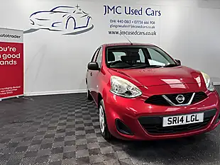 Used 2014 Nissan Micra Visia Shiraz Red - Interior and Exterior details 6