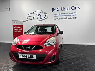 Used 2014 Nissan Micra Visia Shiraz Red - Interior and Exterior details 7