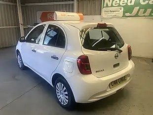Used 2014 Nissan Micra Visia White - Interior and Exterior details 2