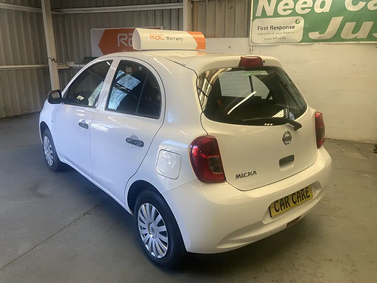 Used 2014 Nissan Micra Visia White - Interior and Exterior details 2