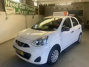 Used 2014 Nissan Micra Visia White - Interior and Exterior details 3