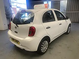 Used 2014 Nissan Micra Visia White - Interior and Exterior details 4