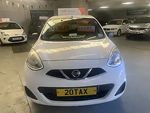 Used 2014 Nissan Micra Visia White - Interior and Exterior details 5