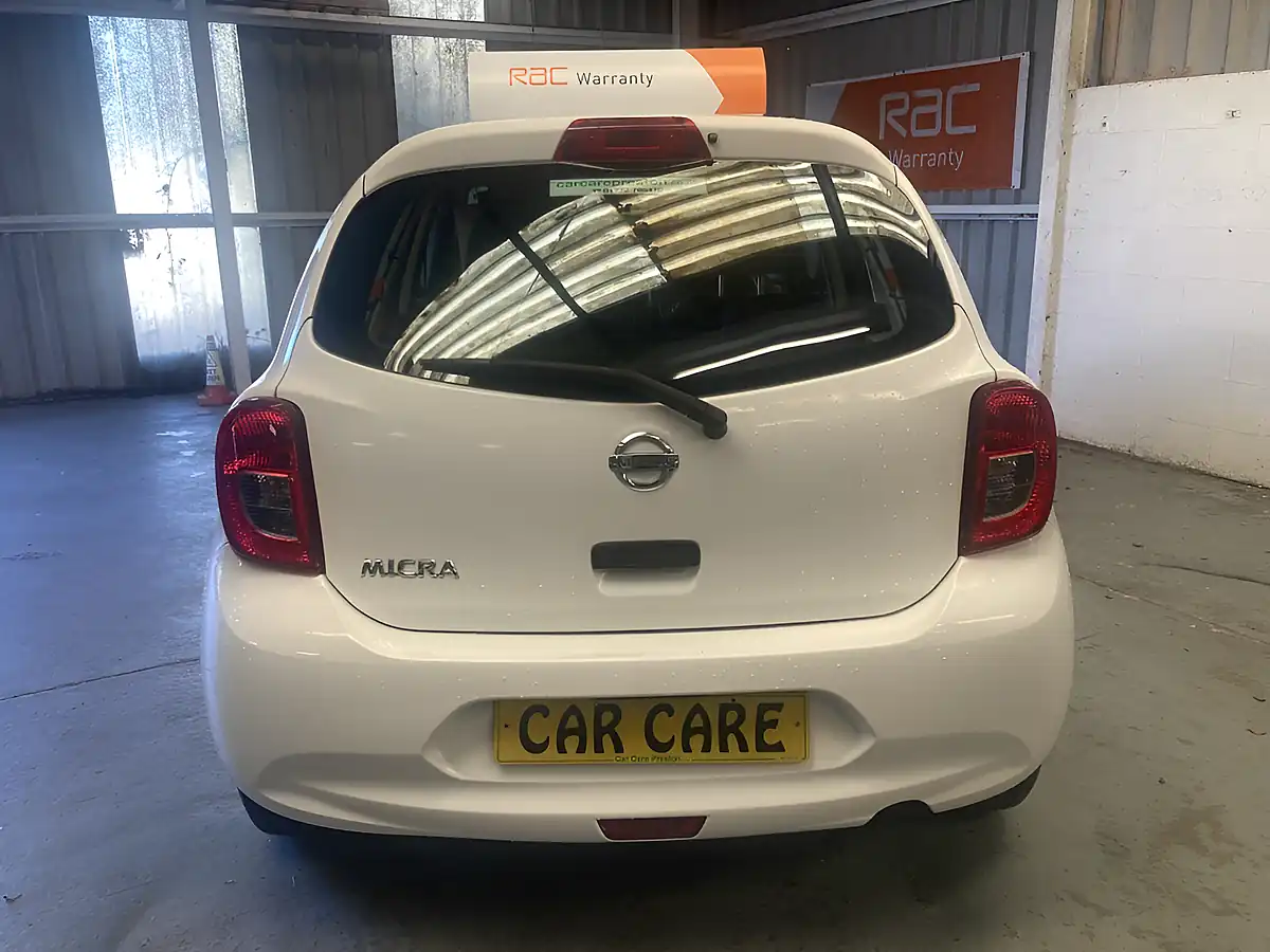 Used 2014 Nissan Micra Visia White - Interior and Exterior details 6