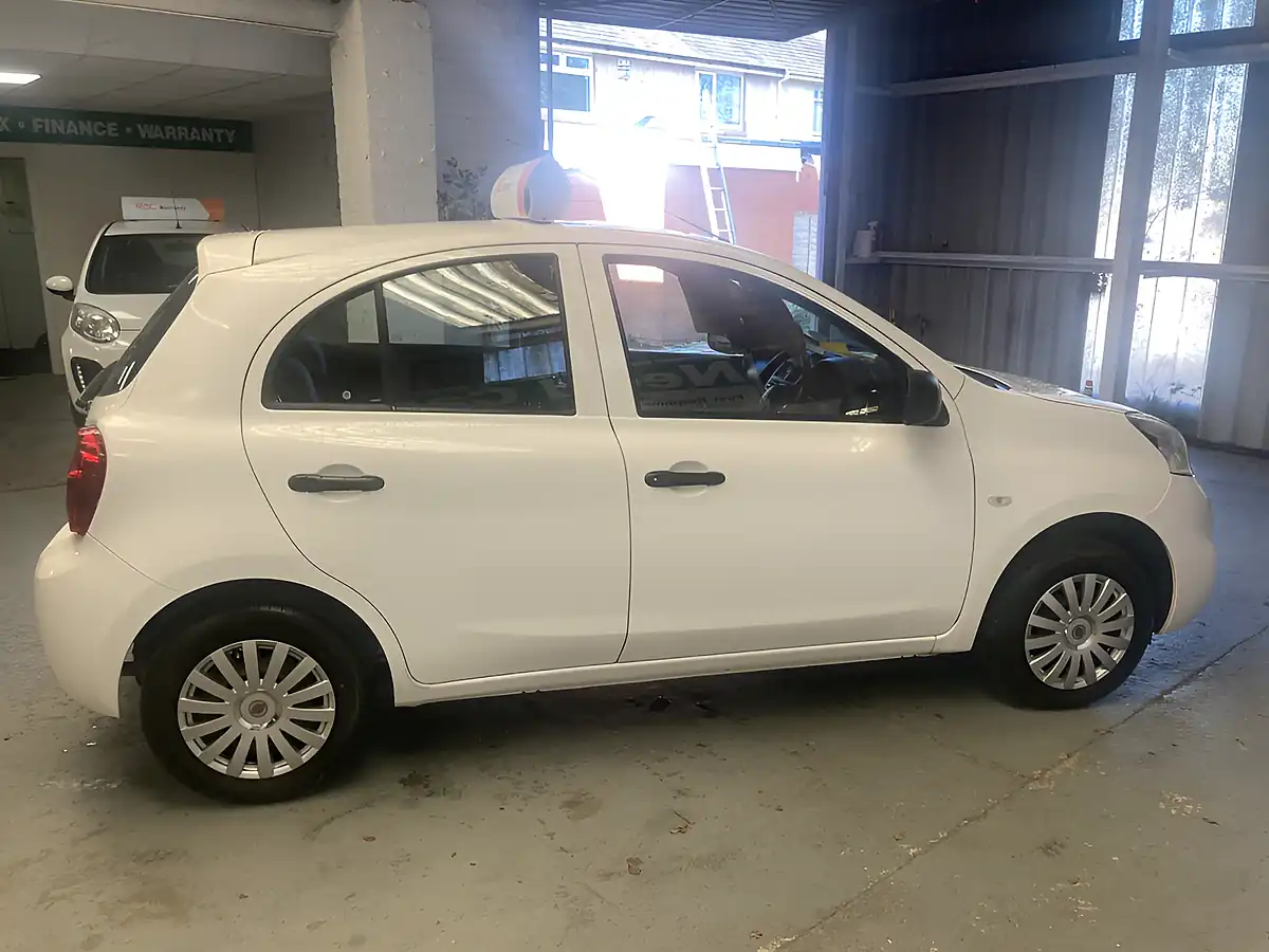 Used 2014 Nissan Micra Visia White - Interior and Exterior details 7