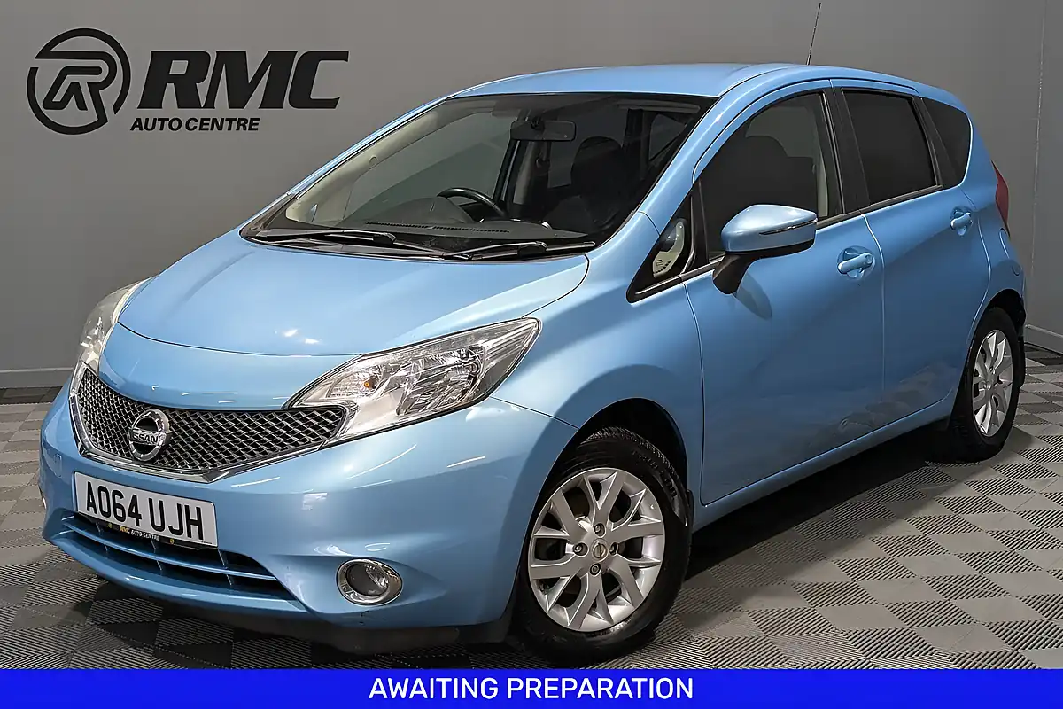 Used 2014 Nissan Note Acenta Blue - Front View