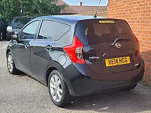 Used 2014 Nissan Note Acenta Premium Black - Interior and Exterior details 2