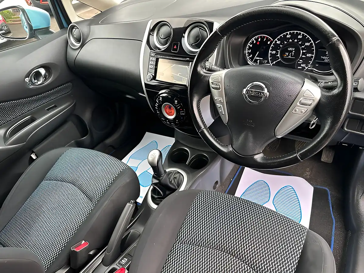 Used 2014 Nissan Note Acenta Premium Blue - Interior and Exterior details 2