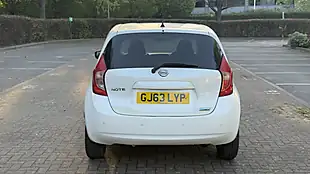 Used 2014 Nissan Note Acenta Premium White - Interior and Exterior details 7