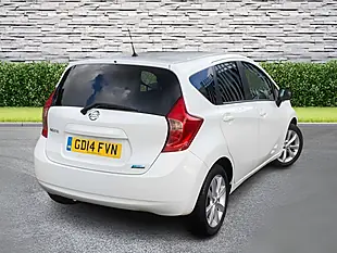 Used 2014 Nissan Note Acenta Premium White - Interior and Exterior details 6