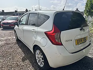 Used 2014 Nissan Note Acenta Premium White - Interior and Exterior details 10