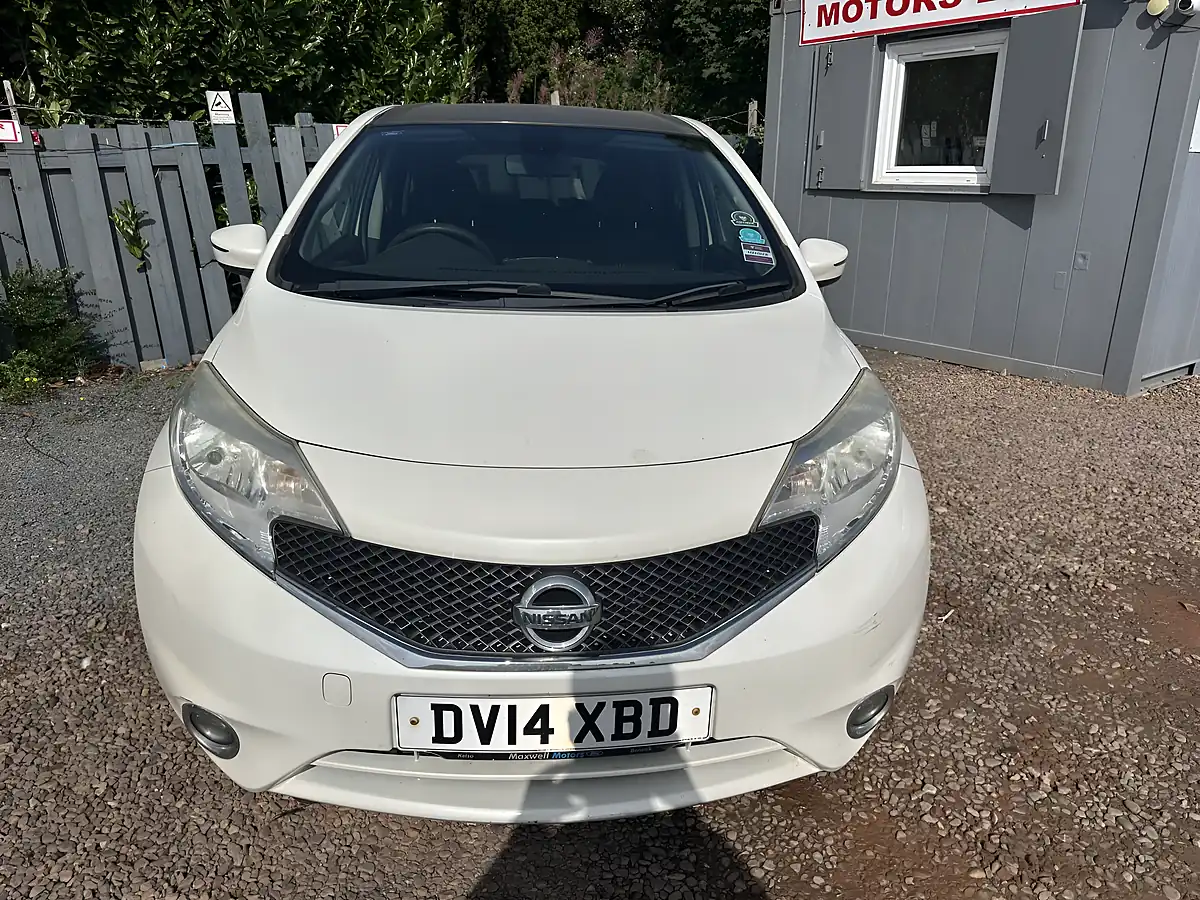 Used 2014 Nissan Note Acenta Premium White - Interior and Exterior details 4