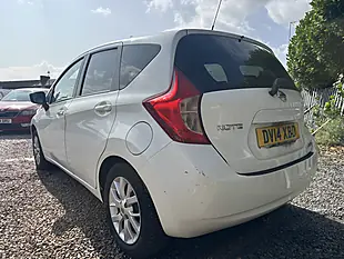 Used 2014 Nissan Note Acenta Premium White - Interior and Exterior details 9