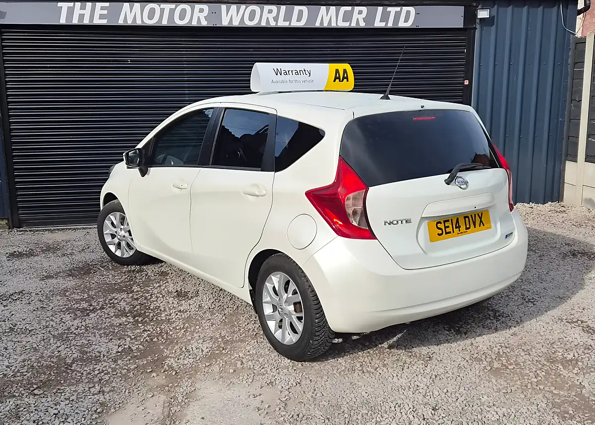 Used 2014 Nissan Note Acenta Premium White - Interior and Exterior details 6