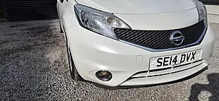 Used 2014 Nissan Note Acenta Premium White - Interior and Exterior details 9
