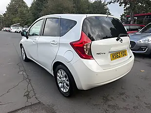 Used 2014 Nissan Note Acenta Premium White - Interior and Exterior details 5