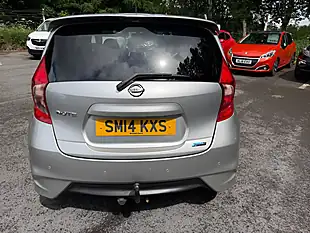 Used 2014 Nissan Note Acenta Silver - Interior and Exterior details 4