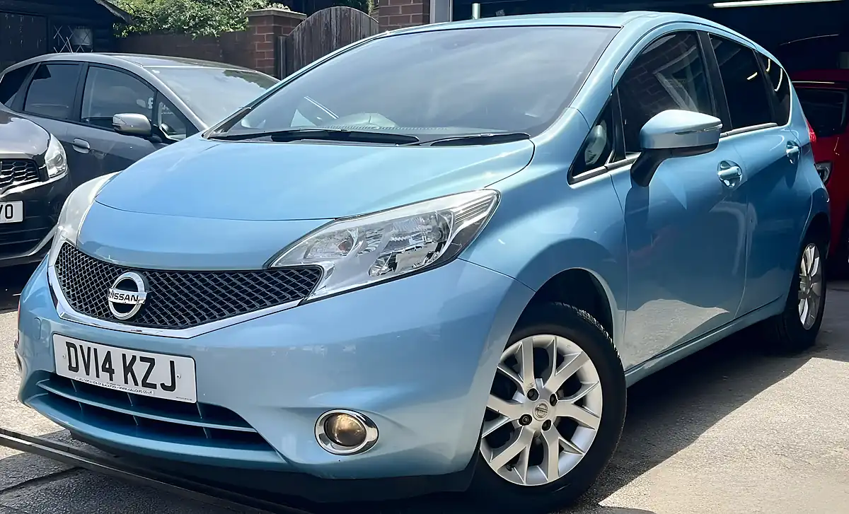 Used 2014 Nissan Note Premium Acenta Aqua Blue Metallic - Interior and Exterior details 3