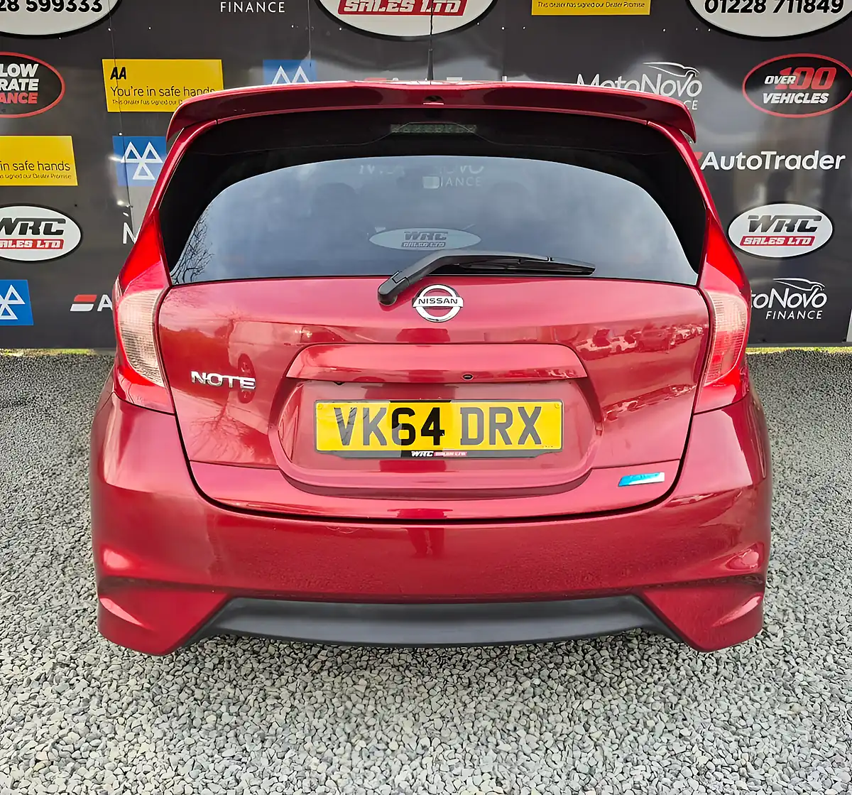 Used 2014 Nissan Note Tekna Red - Interior and Exterior details 9