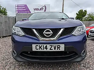 Used 2014 Nissan Qashqai Acenta Blue - Interior and Exterior details 3