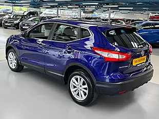 Used 2014 Nissan Qashqai Acenta Blue - Interior and Exterior details 2