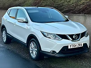 Used 2014 Nissan Qashqai Acenta Premium White - Interior and Exterior details 4