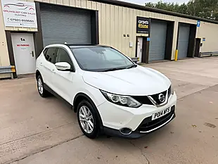 Used 2014 Nissan Qashqai Acenta Premium White - Interior and Exterior details 2
