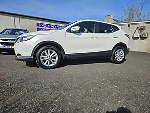 Used 2014 Nissan Qashqai Acenta White - Interior and Exterior details 14