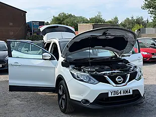 Used 2014 Nissan Qashqai N-Tec+ White - Interior and Exterior details 20