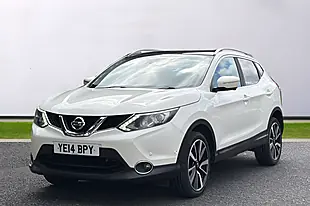 Used 2014 Nissan Qashqai Tekna White - Interior and Exterior details 3