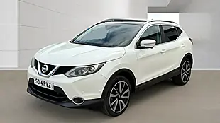 Used 2014 Nissan Qashqai Tekna White - Interior and Exterior details 2