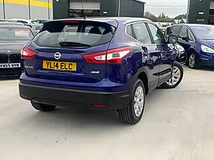 Used 2014 Nissan Qashqai Visia Blue - Interior and Exterior details 12
