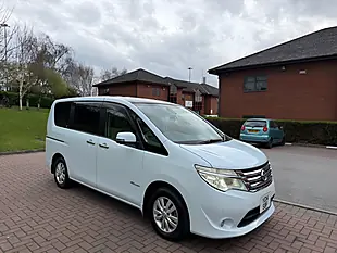 Used 2014 Nissan Serena S White - Interior and Exterior details 2