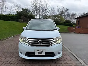 Used 2014 Nissan Serena S White - Interior and Exterior details 9