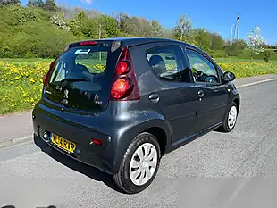 Used 2014 Peugeot 107 Active Grey - Interior and Exterior details 2