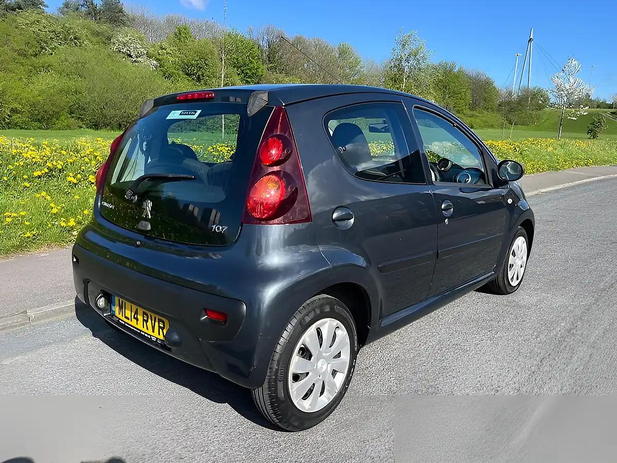 Used 2014 Peugeot 107 Active Grey - Interior and Exterior details 2