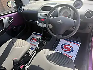 Used 2014 Peugeot 107 Active Purple - Interior and Exterior details 13