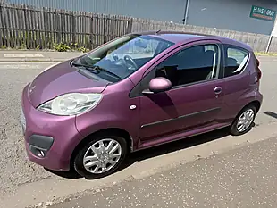 Used 2014 Peugeot 107 Active Purple - Interior and Exterior details 6