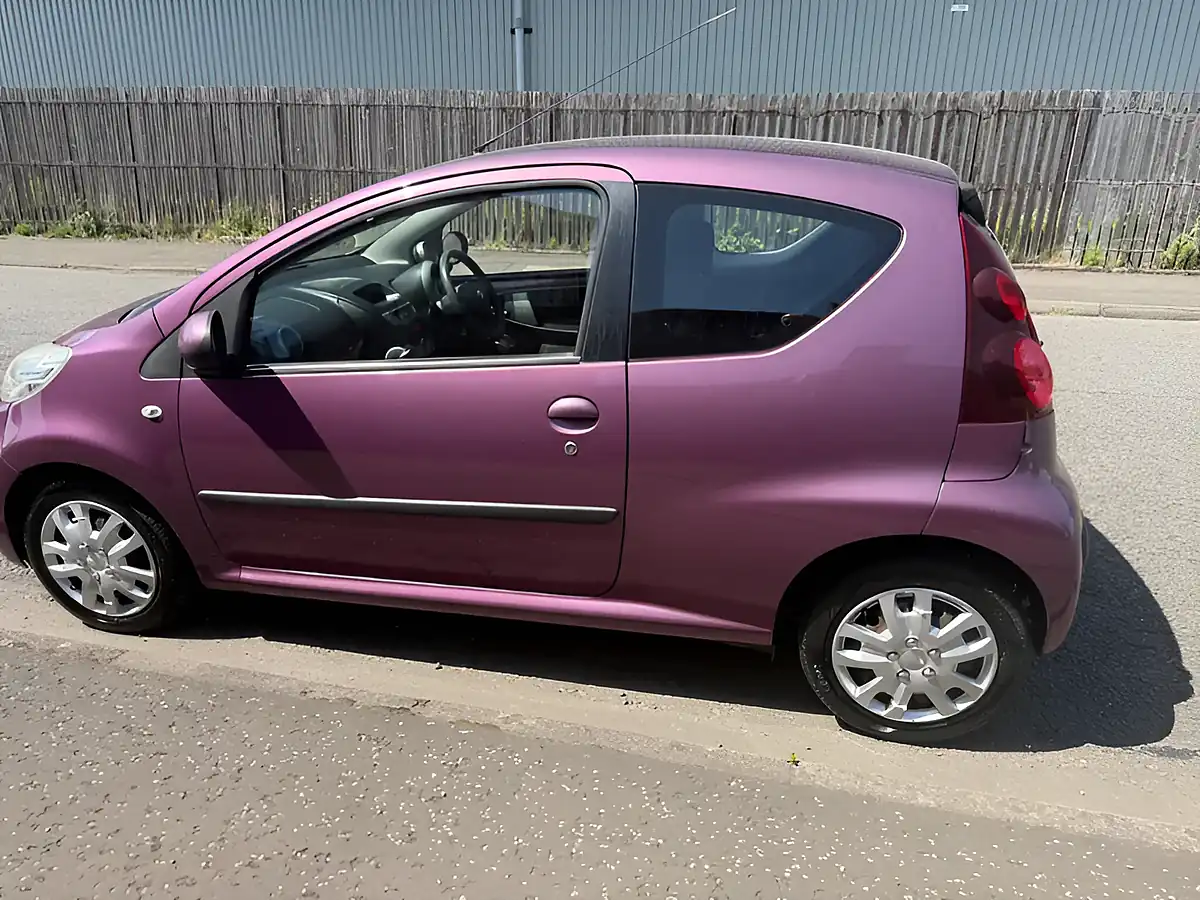 Used 2014 Peugeot 107 Active Purple - Interior and Exterior details 7