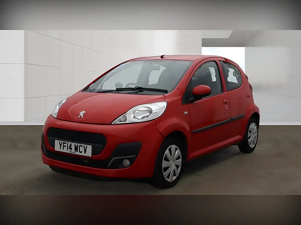 Used 2014 Peugeot 107 Active Red - Front View
