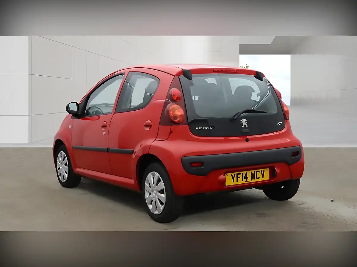 Used 2014 Peugeot 107 Active Red - Interior and Exterior details 2