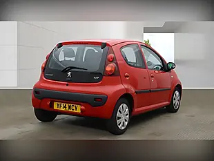 Used 2014 Peugeot 107 Active Red - Interior and Exterior details 3