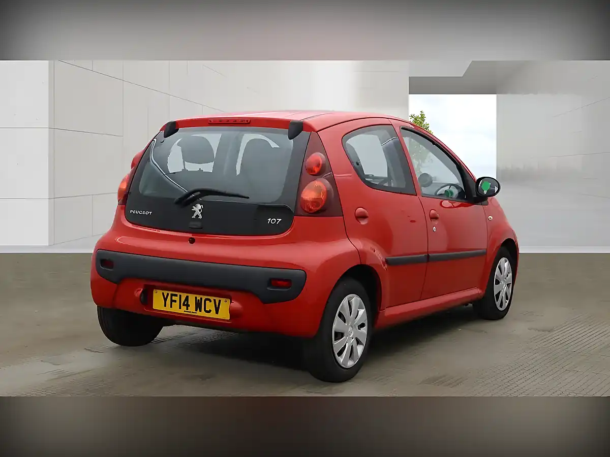 Used 2014 Peugeot 107 Active Red - Interior and Exterior details 3